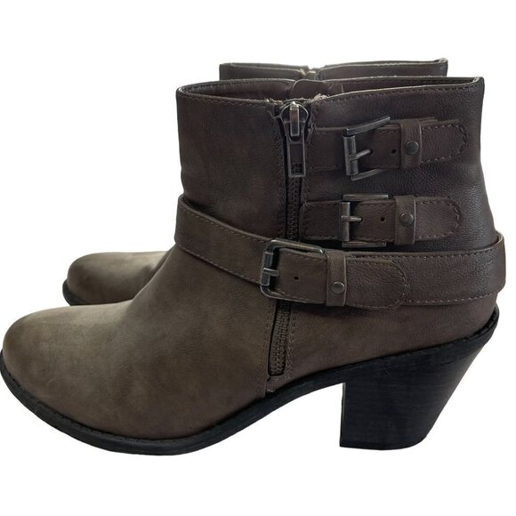 Ruffhewn Womens Dikson Heeled Ankle Bootie Brown Size 11 US - Picture 2 of 12